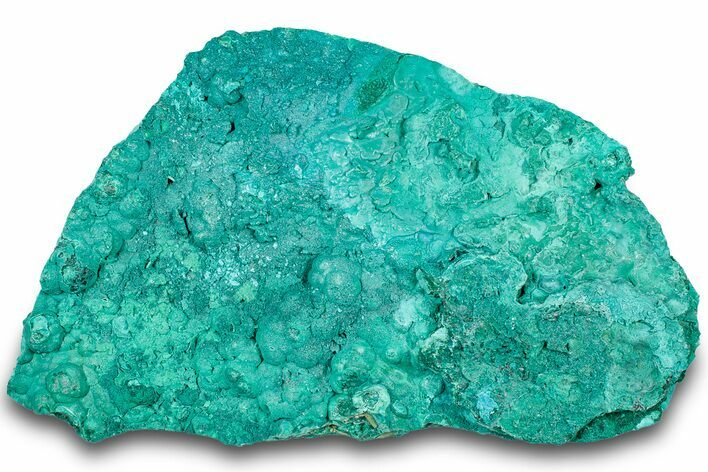 Teal Botryoidal Chrysocolla and Malachite - Chile #310293